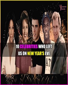 607K views · 6.7K reactions | 10 Celebrities Who Left Us On New Year's Eve #celebrities #newyearseve #newyears #facts #unseen #hollywood #hollywoodstar #hollywoodactress #hollywoodactor #hollywoodnews #Famous #people | Unseen Facts Compilations | Facebook
