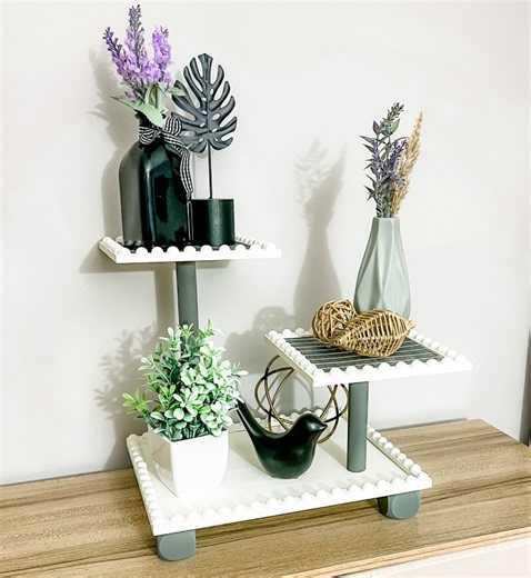 36K views · 654 reactions | In case you missed this one. Tier Tray DIY | We Craft Around | Facebook