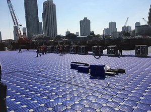 [Hot Item] Plastic Pontoon Floating Platform for Boat Parking