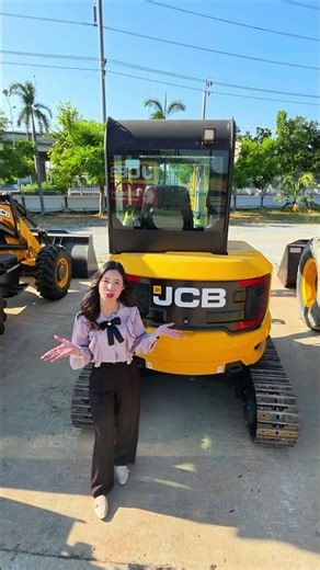 JCB 35z, a 3-ton mini excavator, the most powerful in confined spaces. #JCBChaiRatchakarn #JCB #C...