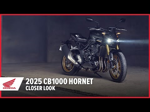 Closer Look: New 2025 CB1000 Hornet & CB1000 Hornet SP | Street Motorcycle | Honda