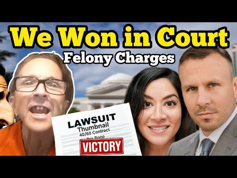 WE WON IN COURT / JUDGE SAYS FELONY CHARGES