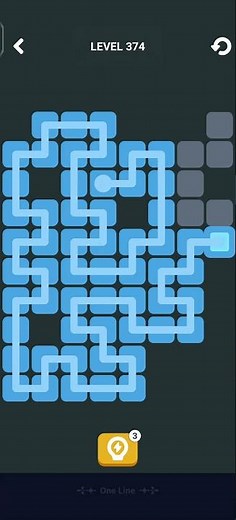 Block Blast One Line Level 374 Solution & Walkthrough | Puzzle Game (Android & iOS Shorts)