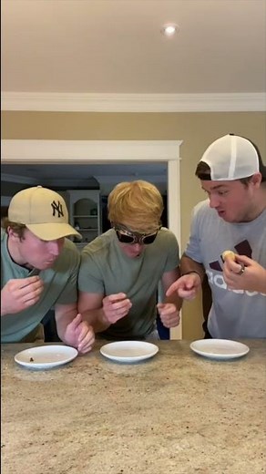 First one to finish wins! Papa Jake vs friendly phil 🍩