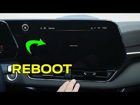 How to Reboot the Media Screen in Chevrolet Cars