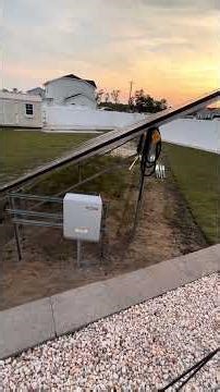 New solar project at the homestead