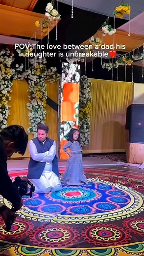 49K views · 817 reactions | A video of a man dancing with his daughter and their cute antics during a wedding performance has set the internet ablaze and we are all hearts for it. : @gavya_om | Tinystep | Facebook