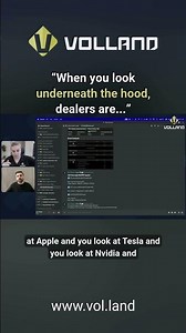 Customers are two sided & expecting large swings on the underlying #dealerpositioning #dealerflows