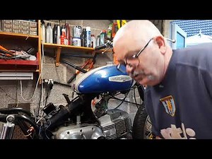 1969 Harley Aermacchi ss350 first start