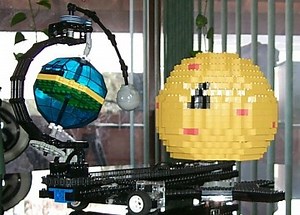Lego orrery