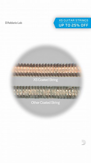 XS is the most innovative coated string ever created. Get up to 25% Off when you order now. | D'Addario and Co.