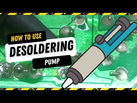How To Use Desoldering Pump Like a Pro Tutorial!