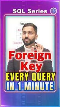 Use of Foreign Key in Database? Real Life Example #sql #dbms #engineering #shorts #cse