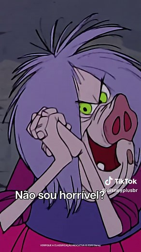 Já conhece a terrível e incrível Madame Mim? 😌🧹 #AEspadaEraALei #MadameMim #DisneyPlus #DisneyClassic #Disney