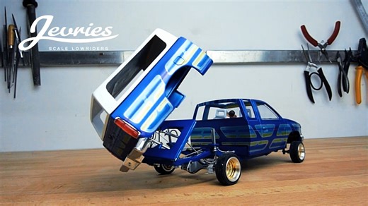 151K views · 6.8K reactions | I started building this Full fucntion RC Nissan D21 mini truck with Z-rack back in 2010 but finished it in 2012. I used a styrene Z-rack first but it proved to flex too much so I ended up cutting alu sheet metal. This is still one of my FAV builds I did. | Jevries | Facebook