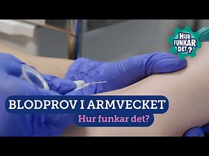 Blodprov i armvecket
