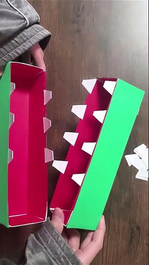 虫歯予防デーにぴったり！パクパクワニさん歯磨きおもちゃの作り方