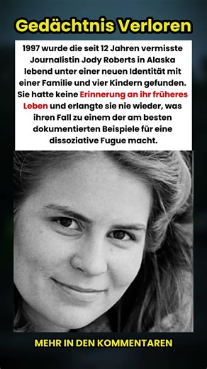 12 Jahre vermisste Journalistin mit neuem Leben & ohne Erinnerung gefunden! 🤯