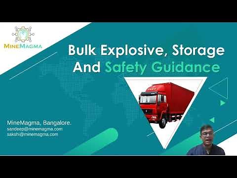 Bulk Explosive, Storage of explosives_Safety Guidance for transportation of explosives_explosives