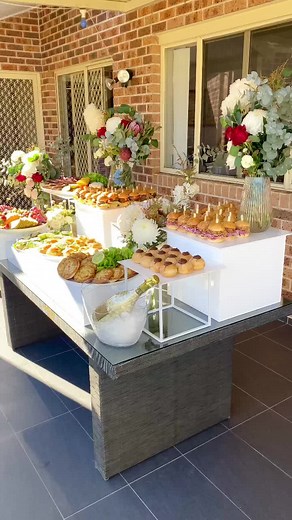 Dalia's Wedding Morning Bridal Brunch Menu Ideas