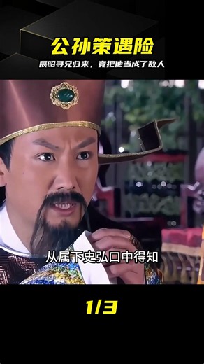 公孫策遭陷害被通緝，展昭順藤摸瓜尋找其下落，怎料對方卻不認他 #公孙策，展昭，包青天，通缉，真相
