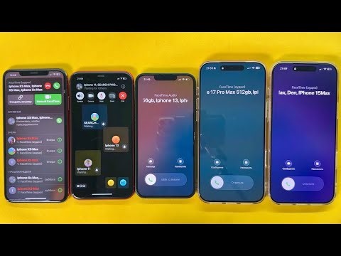 Facetime Incoming Call & Outgoing Call iPhone 13 iPhone 11 iPhone max Xs iPhone 17 two