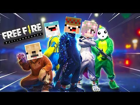 ¡EL EQUIPO MAS ÉPICO de FREE FIRE! 😨🔫 CON LA PANDILLA 😂