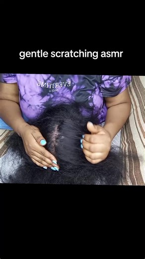 gentle scratching asmr #scalp #asmr #gentlescratching