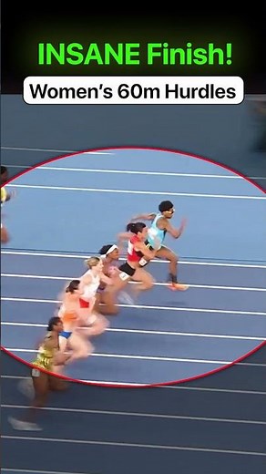 INSANE Finish! Women’s 60m Hurdles Final Decided by Just 0.02s 🤯