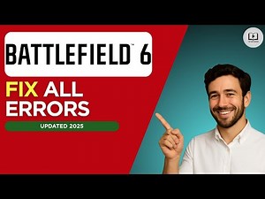 Battlefield 6 FIX – Crashing, Freezing, Not Launching, Black Screen & More! (2025 Guide)