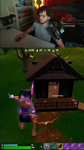 Wrecker revolver is god tier shotgun #fortnite #fortniteclips #fortniteranked