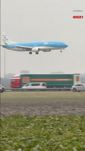 BOEING 737 KLM VENICE TO AMSTERDAM LANDING SCHIPHOL AIRPORT PHBXN PLANE SPOTTING #aviation #plane