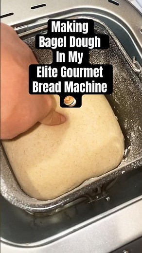 Elite Gourmet Bread Maker Makes Perfect Dough Every Time #bagelrecipe