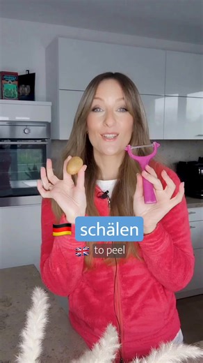 Lass uns das Verb "schälen" konjugieren.👩🏼‍🏫😊 | Deutsch1
