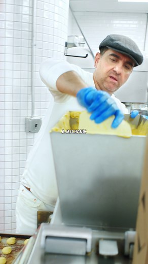 Creating this factory was a monumental task of hard work and dedication! Thanks for standing by us! #cakeboss #hobokenstyle | Carlo's Bakery