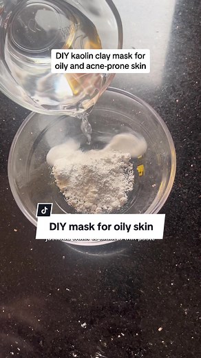 DIY Kaolin Clay Mask for Oily and Acne-Prone Skin