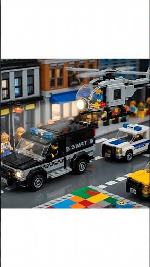 LEGO City SWAT Team Mission 🚨 | #shorts
