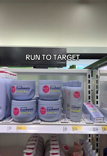 I screamed when I saw these in store 😫 @eos Products you’ve done it again #target #eosproducts #eosbodylotion #targethaul #targethygienehaul #eoscashmereskin #eosvanillacashmere #fyp #targetfinds