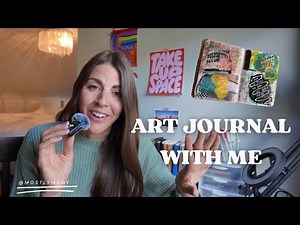 Journal With Me | Real time art journaling