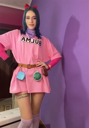 Bulma cosplay Dragonball 🐉💕 #bulma #dragonball #goku #cosplay #cosplayer