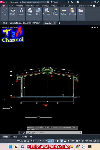 Sử dụng lệnh Xclip để trich chi tiết trong autocad #autocad #autocad2d #autocadtutorial #autocaddesigning #autocadtip #autocadtips