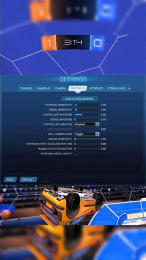 Best RL settings in 2026 #rocketleague #rocketleagueclips #rocketleaguegoals #rlclips