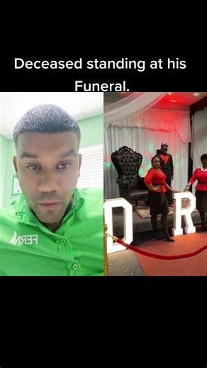 Extreme Embalming: Deceased Standing at Funeral