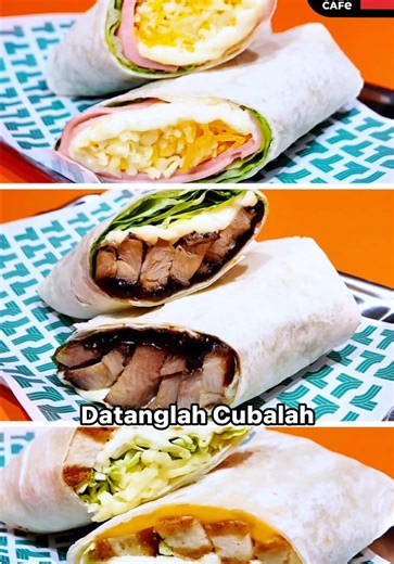 Wrap Baru dari CAFé by 7-Eleven: Tiga Perisa Istimewa