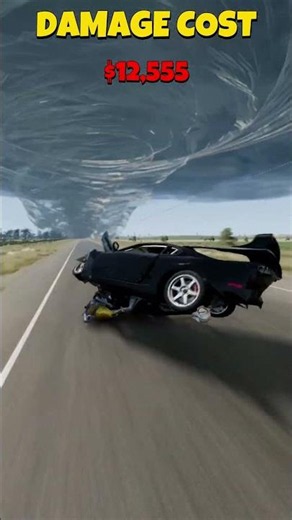 600 MPH Cars vs Tornado 🌪️💥 Damage Cost Test 💸 | BeamNG Drive #beamngdrive #beamngexperiments