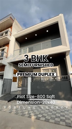 Fortune Legacy on Instagram: "Video Number: 180 📞 For Details/Visit/Booking Call 9201122710 🏡 Best & Most Affordable Deal on a Bungalow for Sale! 🏡 ✨ For the End User Looking for the Perfect Home! 🎯 Ready to move in? Make your offer and let’s close the deal! 📍 Location: Covered Campus Near Phoenix Citadel Mall, AB Bypass Road, Indore (M.P) 🔸 Prime Location 🔸 Covered Campus 🔸 West Facing 🔸 Open Private Parking 🔸 Gated 2 Wheeler Parking 🔸 3 BHK 🔸 Semi Furnished Interior (Excluding Elec