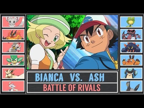 Ash vs. Bianca (Pokémon Sun/Moon) - Unova Rivals Battle