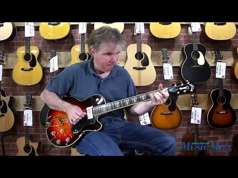 Guild M-75 Aristocrat Antique Sunburst Hollowbody Electric Guitar DEMO