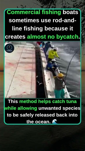 The Smart Fishing Method With Almost No Bycatch #viral #fish