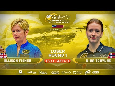 A. FISHER vs TORVUND ▸ Kamui WPA Women's 9-Ball World Championship 2025 🇺🇸